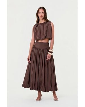 Nicholas Zaira Skirt - Brown