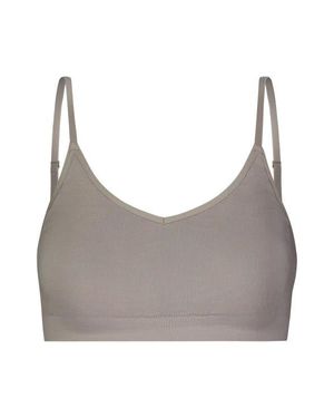 BRABAR Soft Convertible Halter Bralette - Gray