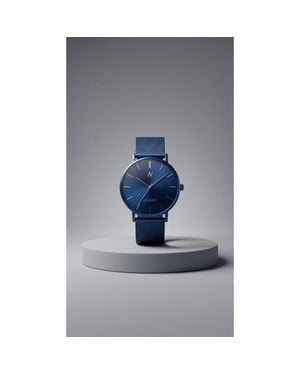 NCMPRBL Advance Mesh Bracelet Watch, 36Mm - Blue