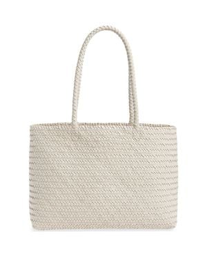 Madewell Handwoven Leather Tote - Multicolor