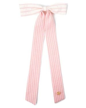 L. Erickson Sailor Bow Barrette - Pink