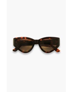 INDY Nolita Cateye Polarized Sunglasses - Brown
