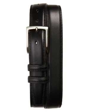Torino Kipskin Leather Belt - Black