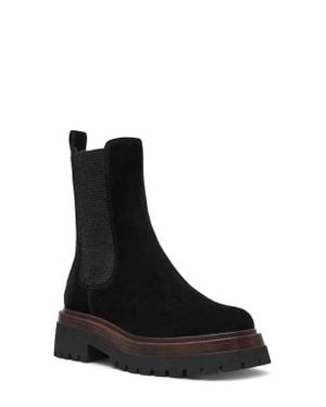 Steve Madden Blitzen Platform Chelsea Boot - Black