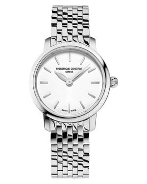Frederique Constant Classic Slimline Bracelet Watch, 25Mm - Gray