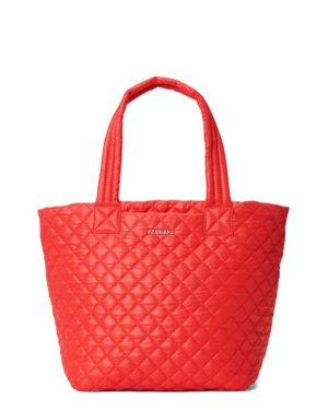 MZ Wallace Medium Metro Deluxe Tote - Red