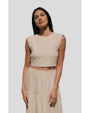 Whimsy and Row Valentina Top - Natural