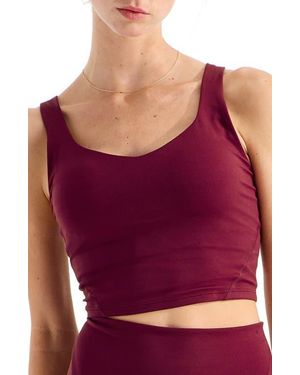 The North Face Jaida Longline Sports Bra - Purple