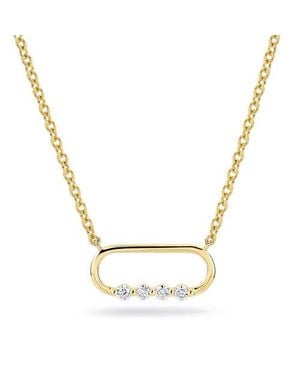 Michael M Cloud Link Necklace - Metallic
