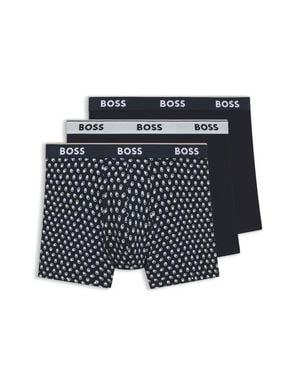 BOSS 3-Pack Boxer Briefs - Blue