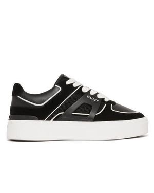Mallet Fenchurch Skate-Style Sneakers - Black