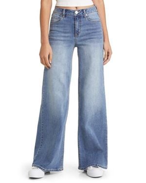 1822 Denim High Waist Wide Leg Jeans - Blue