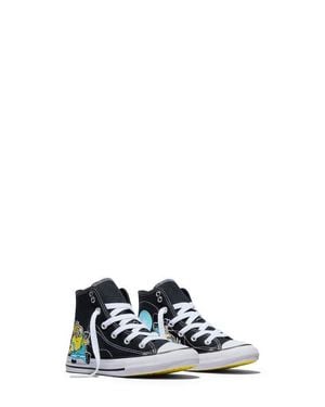 Converse Kids' X Minions Chuck Taylor All Star High Top Sneaker - White
