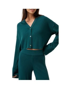 Travis Mathew Evening Retreat Cardigan - Green