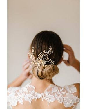 Poppy Lane Indie Bridal Comb - Metallic