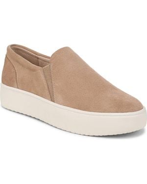 Vionic Ellen Slip-On Platform Sneaker - Natural