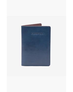 Tusk Siam Passport Wallet - Blue