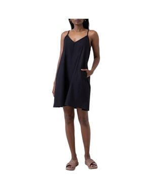 REISTOR Short Tent Dress With Back Tie - Black