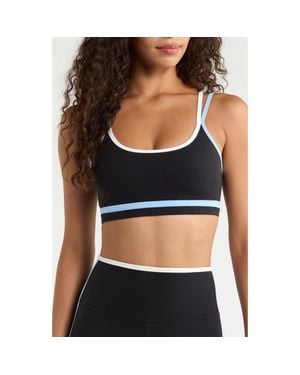 Splits59 Eva Rigor Double Strap Sports Bra - Black