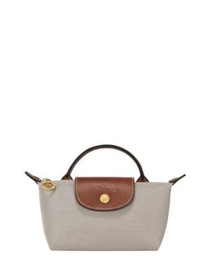 Longchamp Le Pliage Cosmetics Case - Brown