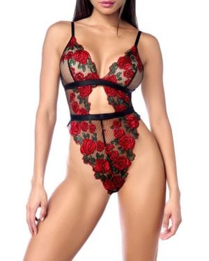 MAPALE Embroidered Teddy
