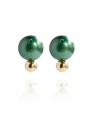 Saule Label Lumi Earrings - Green