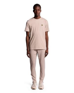 Lyle & Scott Fly Fleece Drawstring Trackies - Pink