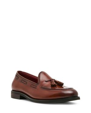 Steve Madden Elgin Leather Loafer - Brown