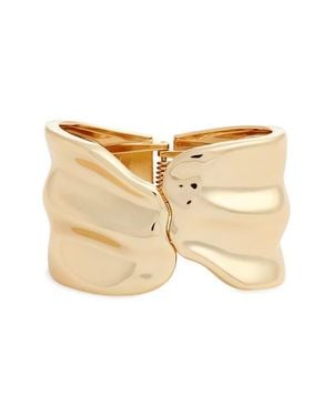 Open Edit Bold Hinge Bracelet - Natural