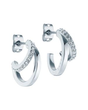Ted Baker Helias Double Hoop Earrings - Blue