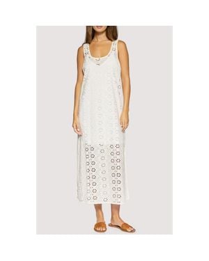 Lost + Wander Dolce Marina Eyelet Lace Maxi Dress - White