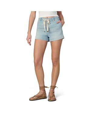 Joe's Jeans The Addison Drawstring Waist Denim Shorts - Blue