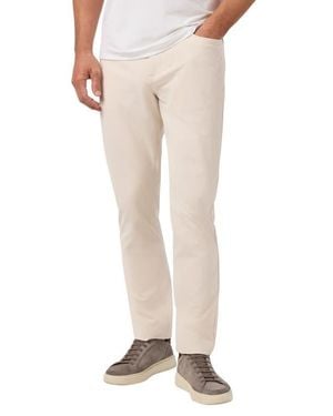 Mizzen+Main Upton Five-Pocket Straight Leg Performance Pants - Natural