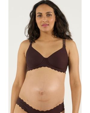 Cache Coeur Skin Invisible Maternity And Nursing Bra C/D Cup - Black