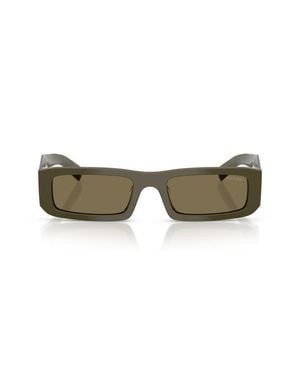 Prada 54Mm Rectangular Sunglasses - Multicolor