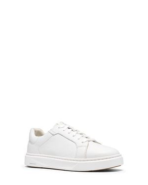 Clarks Code C Lace Leather Sneaker - White