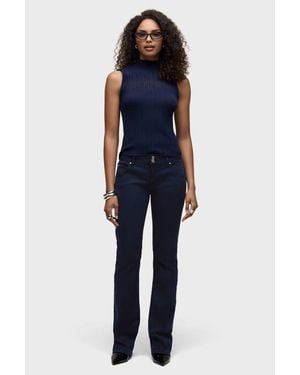 Hudson Jeans Beth Flap Pocket Baby Bootcut - Blue