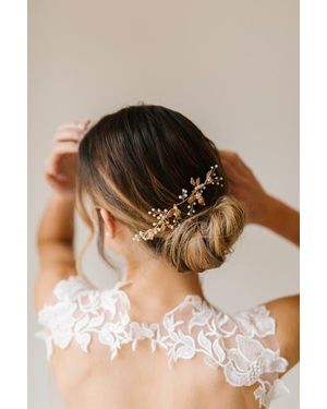 Poppy Lane Evie Bridal Comb - Brown