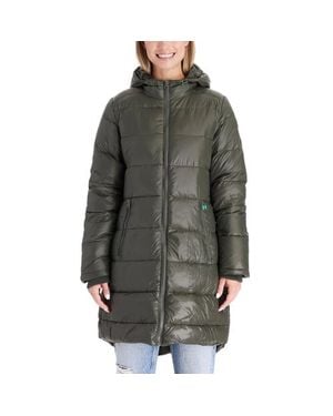 Modern Eternity Maternity Modern Eternity Naomi 3-In-1 Down-Filled Nylon Maternity & Babywearing Parka - Gray