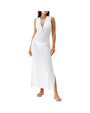 Melissa Odabash Maddie Cover-Up Dress - White