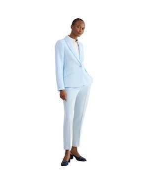 Hobbs Keighley Single-Button Tailored Blazer - Blue