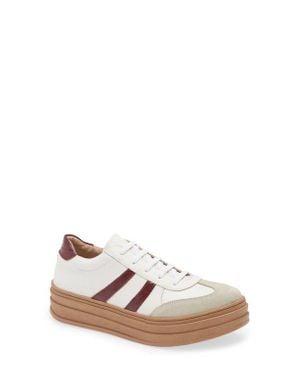 Chocolat Blu Valox Sneaker - White