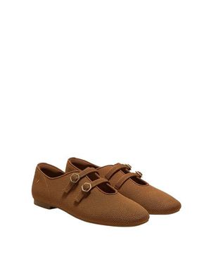 VIVAIA Twin-Strap Flats - Brown