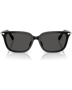 Swarovski 56Mm Pillow Sunglasses - Gray