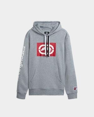 Ecko' Unltd Iconic Logo Hoodie - Gray