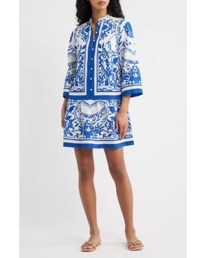 Cleobella Yu Minidress - Blue