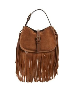 Etro Small Fringe Bag - Brown