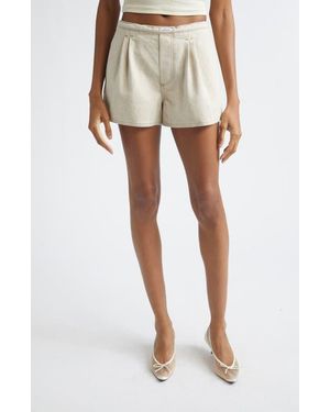 Jacquemus De-Nîmes Amelo Cotton & Hemp Shorts - Natural