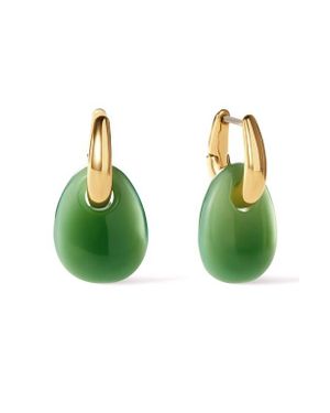 Ana Luisa Drop Earrings - Green