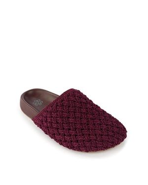 The Sak Bolinas Crochet Clog Shoe - Purple